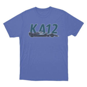 KA12 Mercedes Race Car Unisex T Shirt Blue