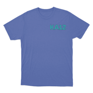 KA12 Unisex T Shirt Blue